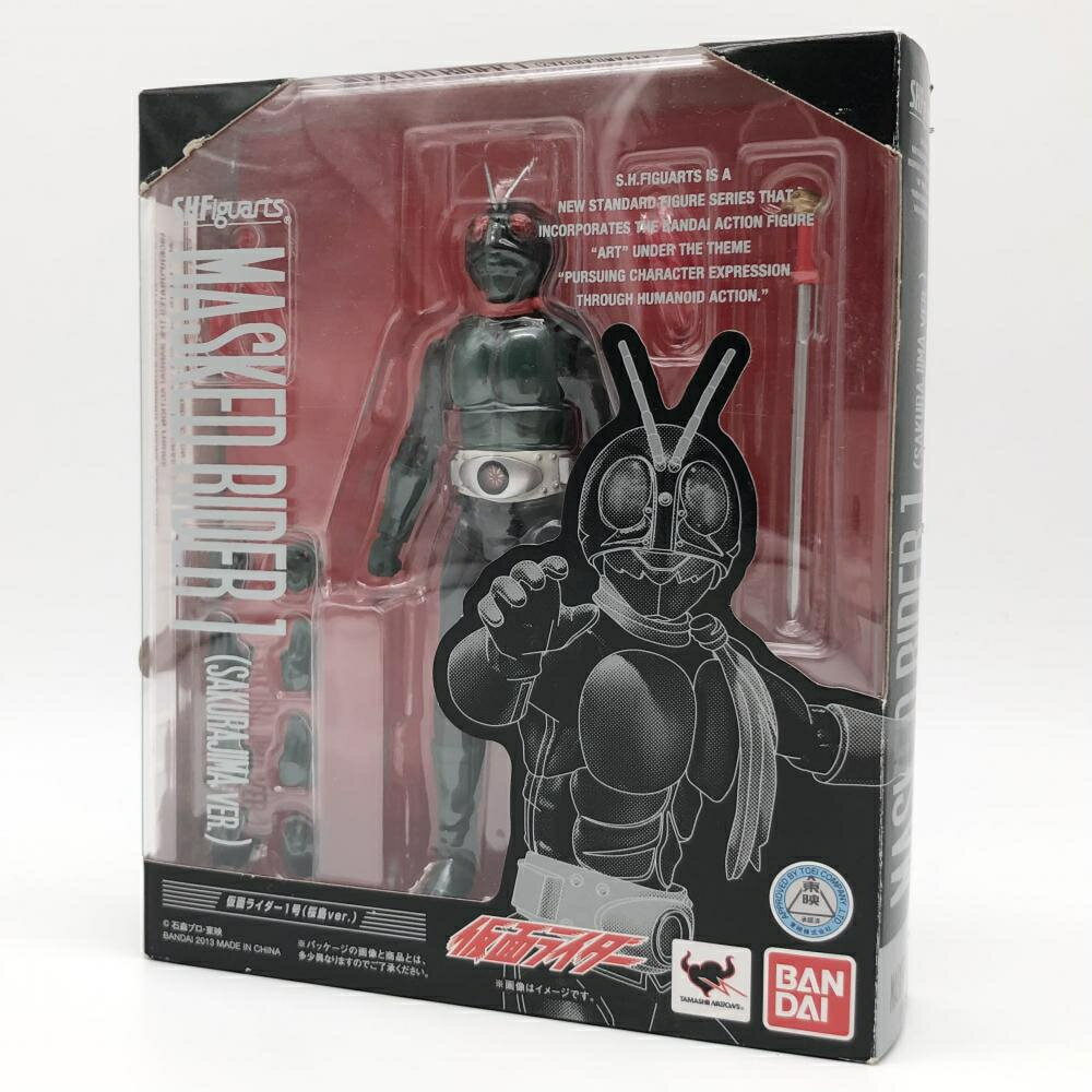 【中古】開封 バンダイ S.H.Figuarts 仮面ライダー1号 桜島ver.[17]