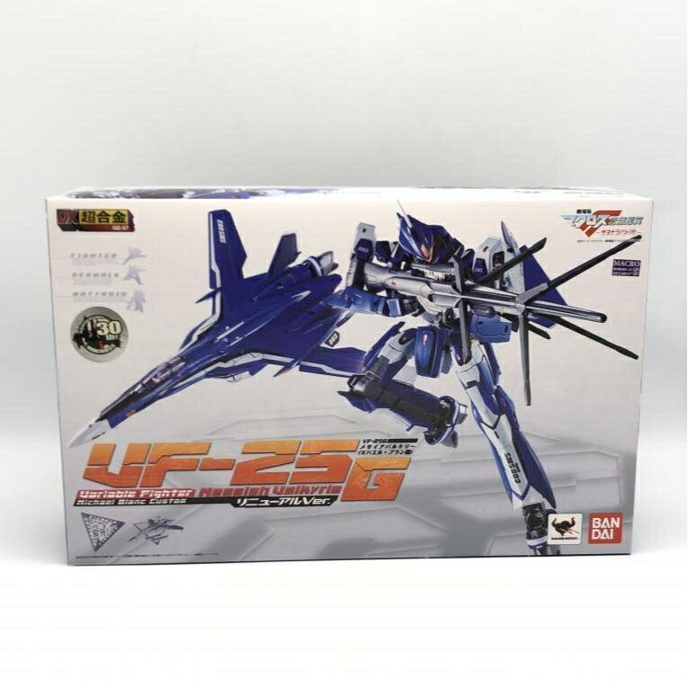 【中古】バンダイ DX超合金 VF-25G メサイアバルキリー(ミハエル ブラン機) リニューアルVer. 劇場版マクロスF 恋離飛翼 サヨナラノツバサ 10