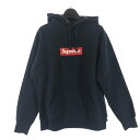 Supreme　12AW　Hooded sweatshirt サイズS ネイビー シュプリーム フーディースウェットシャツ