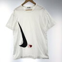 【中古】NIKE×COMME des GARCONS Tee サイズXL ナイキ コムデギャルソン[91]