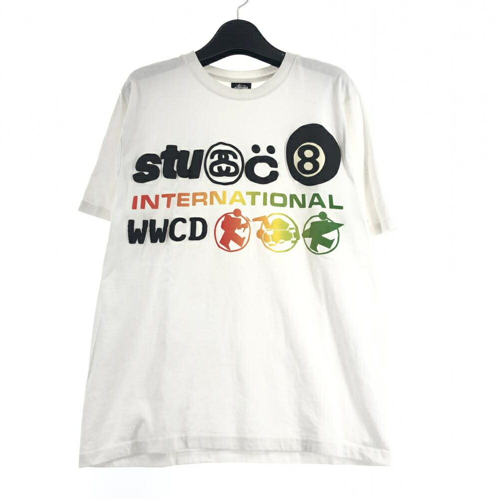 【中古】STUSSY INTERNATIONAL Tシャツ　