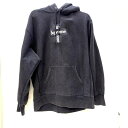 yÁzSupreme Vv[ 20AW CROSS BOX LOGO HOODED SWEATSHIRT lCr[ L[92]