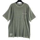 【中古】WTAPS 20SS BLANK PIGMENT TEE COTTON サイズM オリーブドラブ 201ATDT-CSM04 ダブルタップス ブランク ピグメント [17]