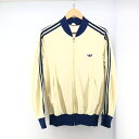 【中古】adidas 80s ATP トラックジャケット M相当 クリーム アディダス 24