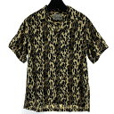 【中古】WACKO MARIA 19SS LEOPARD OPEN COLLAR SHIRRTS サイズS ワコマリア レオパードオープンカラーシャツ[17]