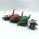 【中古】箱無し)バンダイ ザクヘッド 3種類 パーツセット 6