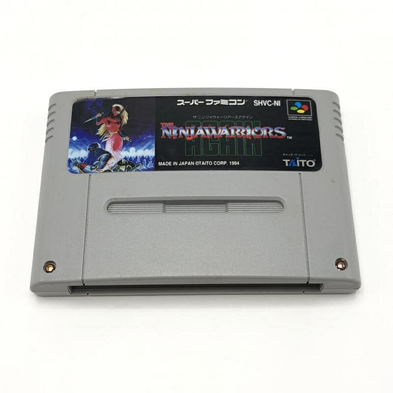 【中古】タイトー ザ・ニンジャウォーリアーズ アゲイン スーパーファミコンソフト THE NINJAWARRIORS AGAIN【ソフトのみ】[10]