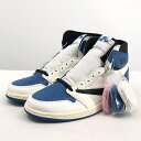 yÁzNIKE ~ Travis Scott ~ Fragment AIR JORDAN 1 RETRO HIGH OG Military Blue TCY29.0cm DH3227-105 iCL[17]