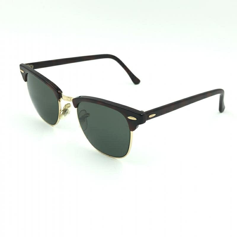 【中古】RayBan ボシュロム製 W0366 クラブマスター モックトータス　レイバン[24]