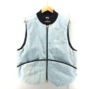 yÁzSTUSSY 22aw Washed Canvas Primaloft Vest u[ TCYM@Xe[V[[24]