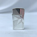 【中古】ZIPPO ZIPPO スリム SEVEN STARS CUTTING MENTHOL ジッポ セブンスター カッティングメンソール シルバー スター 2011年 19