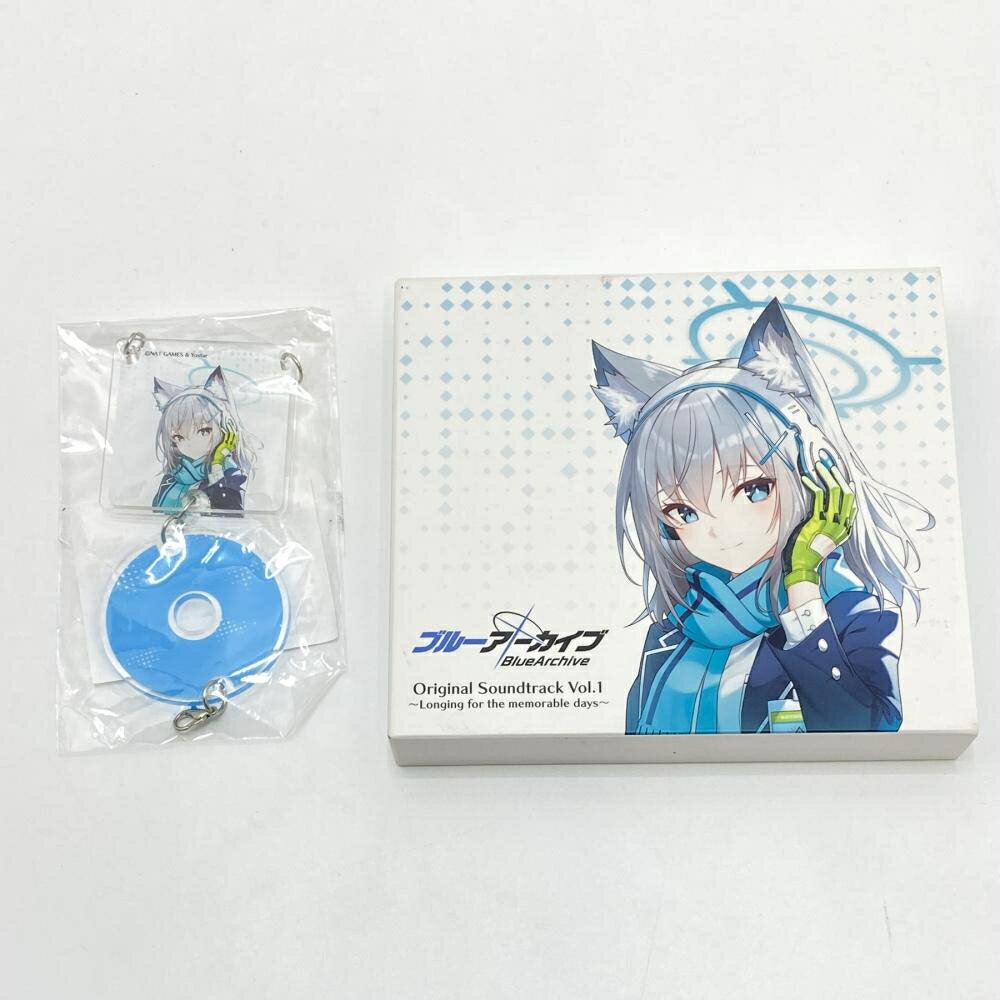 楽天お宝創庫【中古】【アクキー付き】ブルーアーカイブ オリジナルサウンドトラック Longing for the memorable days ブルアカ サントラ[95]