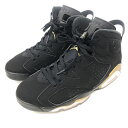 yÁzNIKE Air Jordan 6 DMP Black/Metallic Gold CT4954-007@27.5cm@iCL@GAW[_[66]