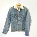 【中古】OLD Levi's 70605-0213 ボアデニムジャケット サイズ34[91]