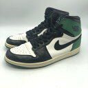 【中古】NIKE AIR JORDAN 1 RETRO HIGH DMP Celtics サイズ27cm 371381-991 ソール減り ナイキ ジョーダン セルティクス 17