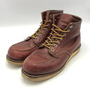 【中古】RED WING ブーツ 7 1/2 9106 ブラウン レッドウィング 2006年USA製 アイリッシュセッター[10]