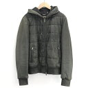 【中古】ARMANI COLLEZIONI パーカー 50 グリーン アルマーニ[10]