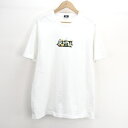 【中古】KITH Wildflower Box Logo Tee Tシャツ M ホワイト キス[10]