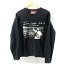 【中古】Supreme×ANTI HERO 2016SS Pope Crewneck サイズS ブラック　シュプリーム×アンタイヒーロー[24]