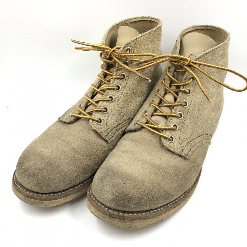 【中古】RED WING 8167 クラシックラウンドトゥ サイズ：US9(27cm) レッドウィング スエード ブーツ 24