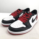 【中古】NIKE AIR JORDAN 1 RETRO LOW OG Black Toe サイズ29.0cm CZ0790-106 ナイキ[17]