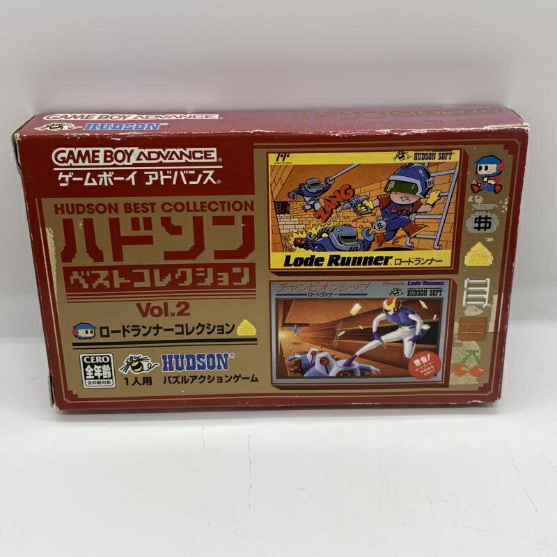 【中古】GBA）【中古】GBA）ハドソンベストコレクション2 ロードランナーコレクション[92][92]