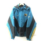 【中古】Reebok 90s NFL ジャクソンビル・ジャガーズ 中綿ジャケット サイズXL ブルー　リーボック[24]