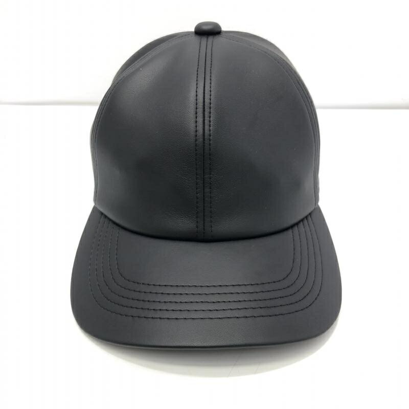 【中古】VICTIM×CA4LA Leather B.B CAP　ヴィクティム×カシラ[24]