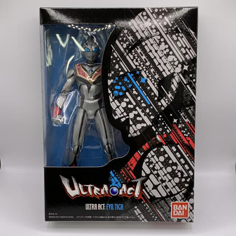 バンダイ　ULTRA-ACT イーヴィルティガ　開封品　ウルトラマンティガ