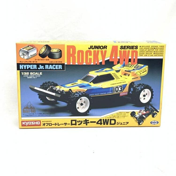 【中古】ソノタプS）京商 ロッキ-4WDジュニア[19]