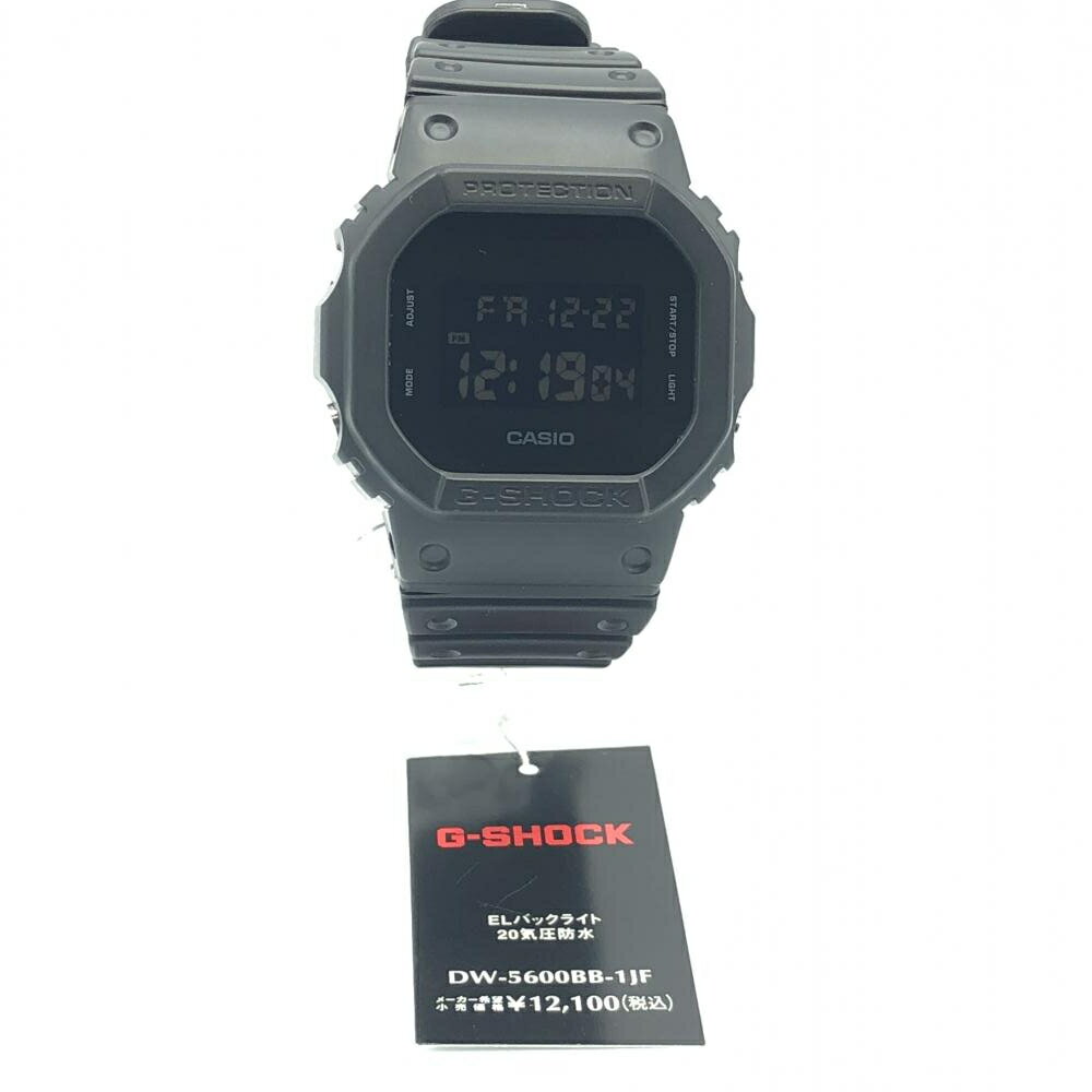 【中古】G-SHOCK DW-5600BB-1JF ジーショ