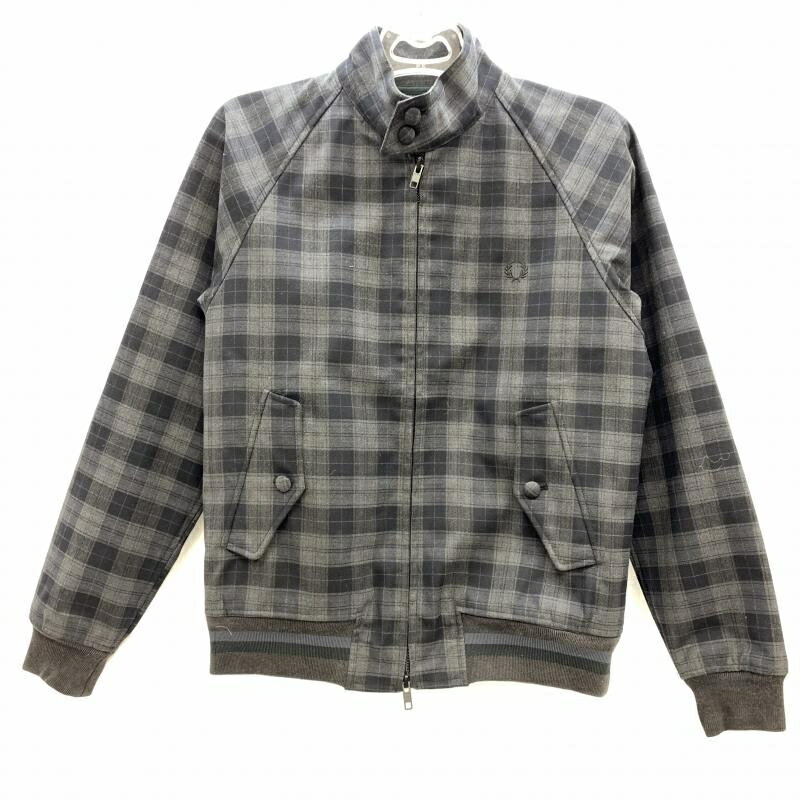 【中古】FRED PERRY 3Layered Harrington Jacket F2436 XS　フレッドペリー[92]