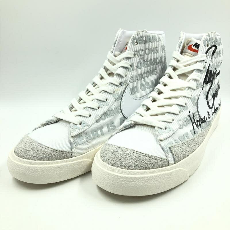 【中古】NIKE×COMME des GARCONS×大阪なおみ BLAZER MID VNTG ホワイト サイズ：27cm DA5383-100 ナイキ ギャルソン[24]