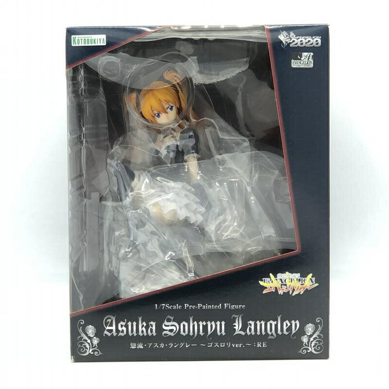 【中古】未開)コトブキヤ 1/7 惣流・アスカ・ラングレー 〜ゴスロリver.〜:RE 新世紀エヴァンゲリオン[10]