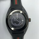 【中古】GUCCI SYNC YA137109A ブラック 