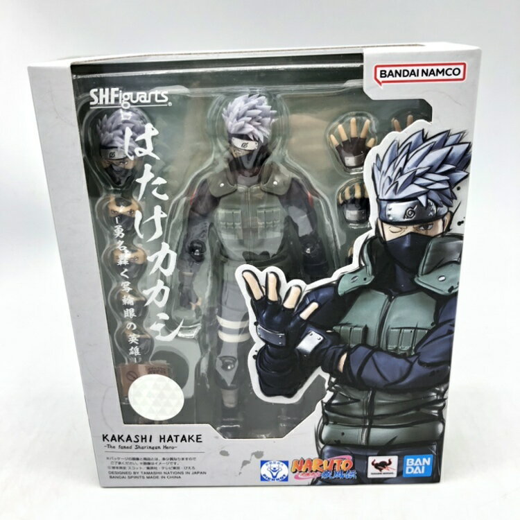 【中古】バンダイ S.H.Figuarts はたけカカシ 勇名轟く写輪眼の英雄 開封品 70