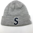 yÁzSUPREME~NEWERA 22AW S LogoBeanie O[ Vv[~j[G r[j[[24]