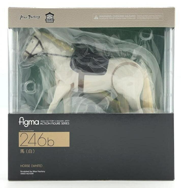 【中古】[未開封] figma 馬 (白)[92]