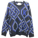 yÁzKOCHE21AW/Patterned Intarsia-Knit Sweatshirt L@RVF[92]