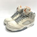 【中古】NIKE AIR JORDAN5 RETRO SE “Craft/Light Orewood Brown” FD9222-180 27.5cm ナイキ 92