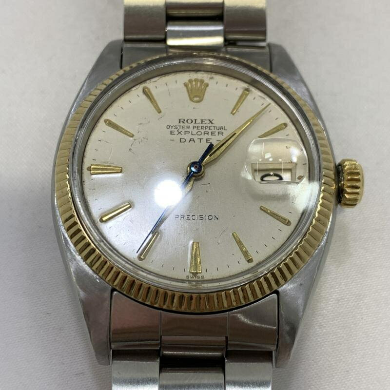 yÁzROLEX OYSTER PERPETUAL EXPLORER DATE ref.5701 rv bNX[19]