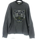 【中古】KENZO タイガースウェット サイズXL グレー F765SW0014XC ケンゾー[17]