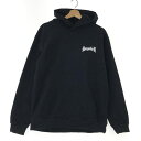 【中古】SUPPLIER Cross Hoodie L ブラック サプライヤー 10