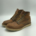 【中古】RED WING 12年製 9111 クラシックラウンド サイズ26.5cm ブラウン レッドウィング 17