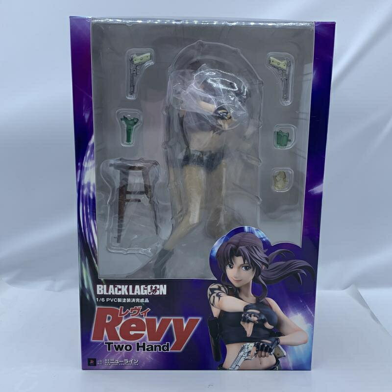 【中古】開封)ニューライン BLACK LAGOON Revy Two Hand レヴィ 1/6 フィギュア 19