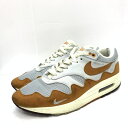 yÁzNIKE AIR MAX 1 PATTA METALLIC SILVER@DH1348-001@27.5@iCL[92]