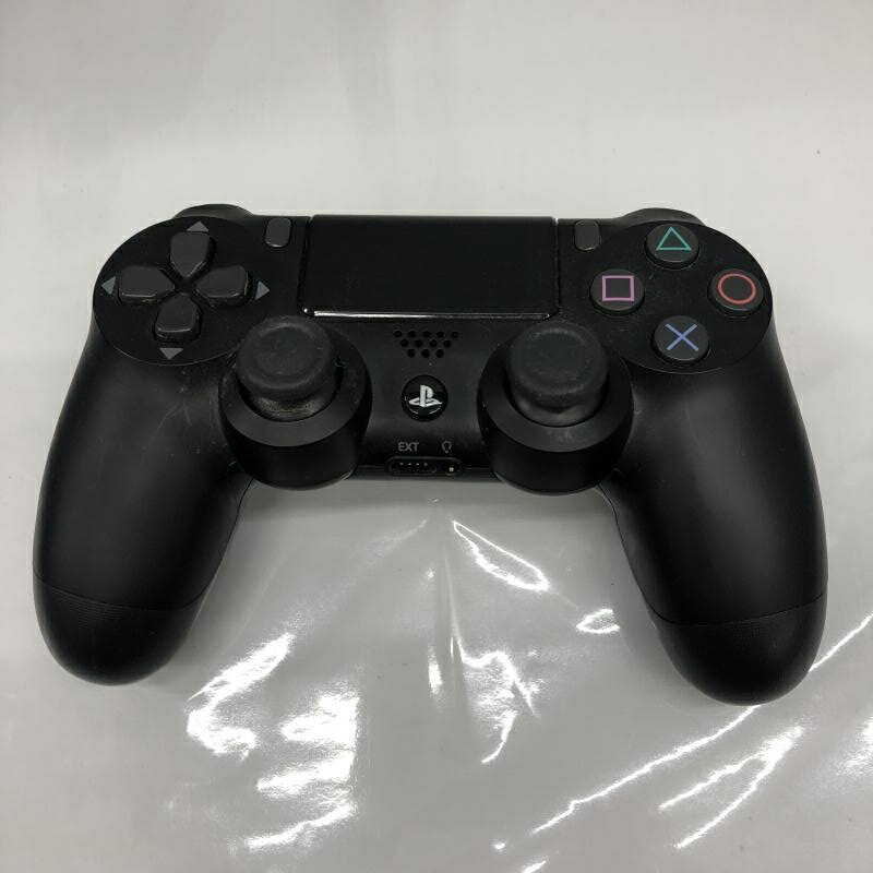 【中古】ゲームOP）本体のみジャンク品)PS4コントローラー黒 CUH-ZCT2J 動作不良 22