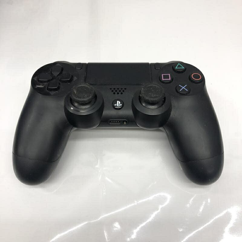 【中古】ゲームOP）本体のみジャンク品)PS4コントローラー黒 CUH-ZCT1J 動作不...