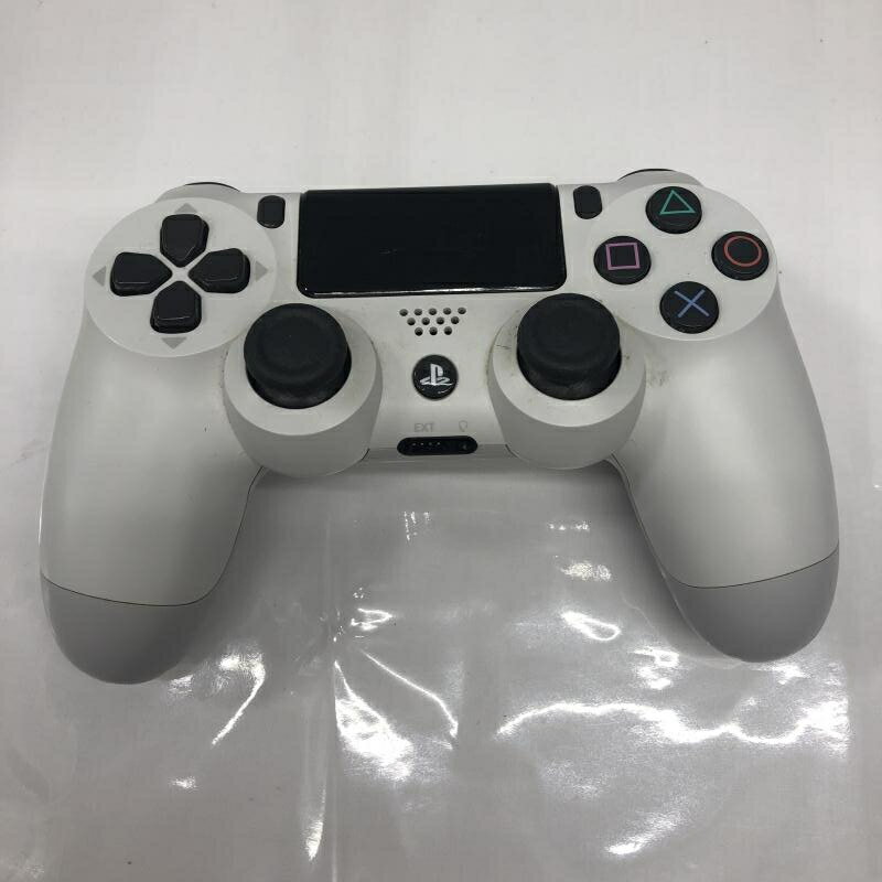 【中古】ゲームOP）本体のみジャンク品)PS4コントローラー白 CUH-ZCT2J[22]