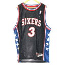 【中古】NIKE　SIXERS　ゲームシャツ　サイズXXXL　ナイキ[91]